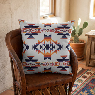 Colourful Southwestern American Aztec Cushion