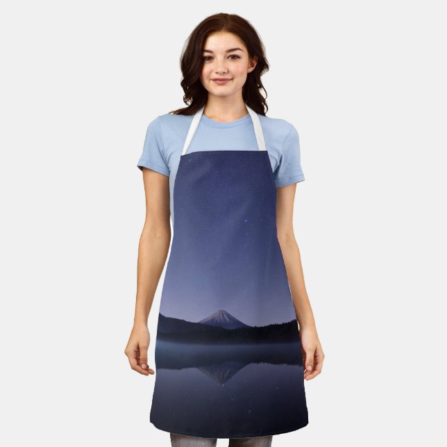 Colourful Space Apron (Worn)