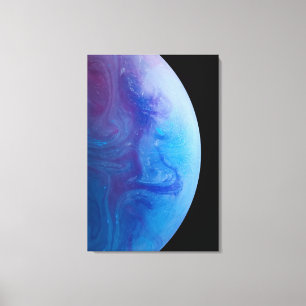 Colourful Space Canvas Print