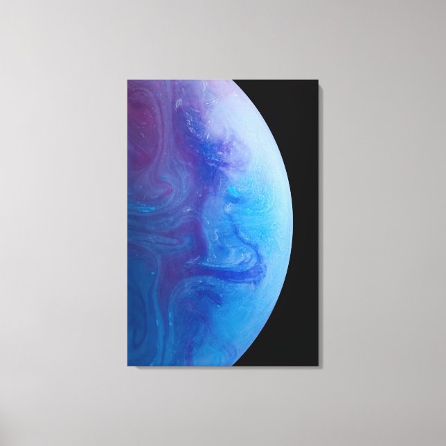 Colourful Space Canvas Print (Front)