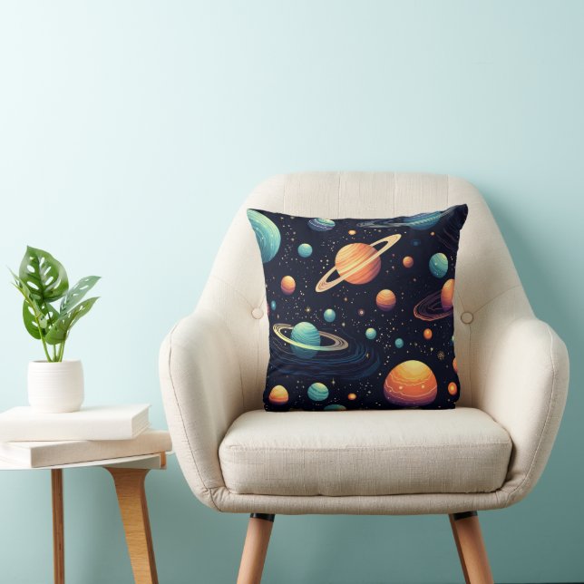 Colourful Space Cushion (Chair)