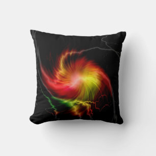 Colourful space cushion