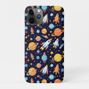 Colourful Space Exploration Pattern Case-Mate iPhone Case