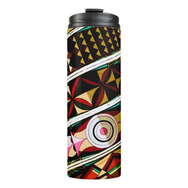 Colourful Spanish Ceiling Thermal Tumbler (Front)