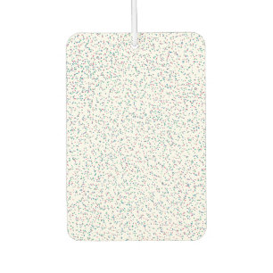 Colourful Speckled Spring Dots Car Air Freshener