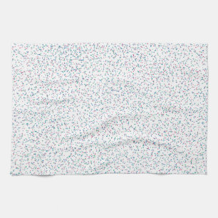 Colourful Speckled Spring Dots Tea Towel