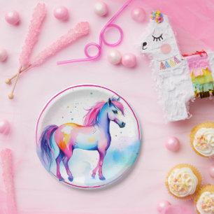 Colourful Spirit Pony 2 Paper Plate