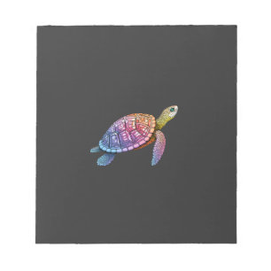 Colourful Splash Eastern Box Turtle (3) Notepad