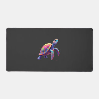 Colourful Splash Eastern Box Turtle (4) Desk Mat