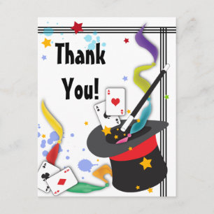 Colourful Splash Fun with Magic Note Card