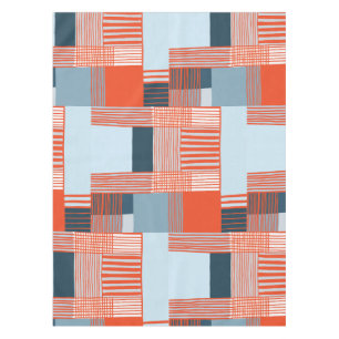 Colourful Splashes and Dynamic Lines Tablecloth