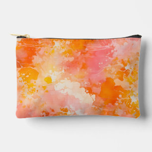 Colourful Splatter Paint Art Accessory Bag
