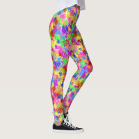 Colourful Splatter Paint Rainbow Splash Trendy