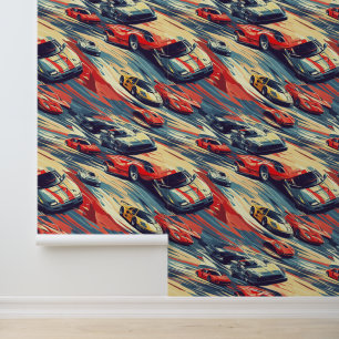 Colourful sports car wallpaper for automotive fans