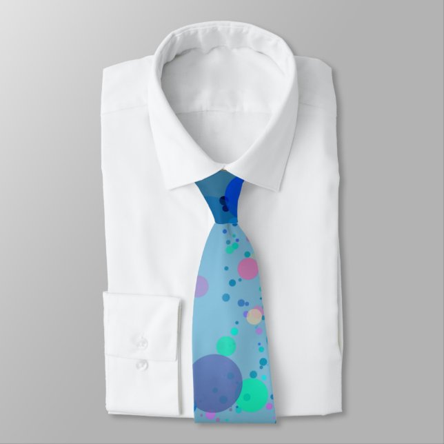 Colourful Spots Tie (Tied)
