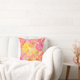 Colourful Spring Flowers Cushion