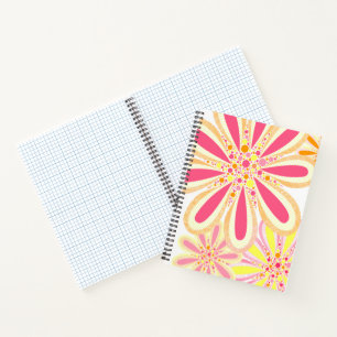 Colourful Spring Flowers Notebook