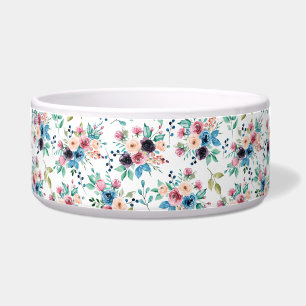 Colourful spring flowers pattern