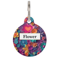 Colourful Spring Flowers Pattern