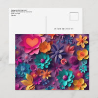  Colourful Spring Flowers Pattern