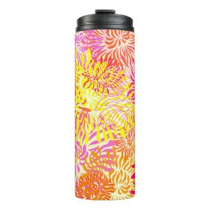 Colourful Spring Flowers Thermal Tumbler
