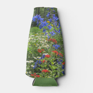 Colourful Spring Garden! Larkspur Blue Bottle Cooler