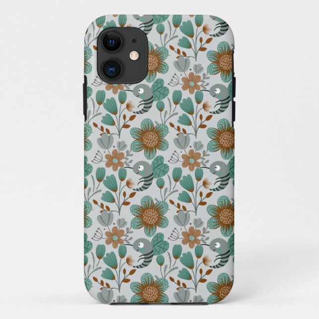 Colourful Spring Pattern Case-Mate iPhone Case (Back)