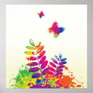 Colourful Spring Poster