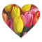 Colourful spring tulips bouquet