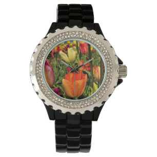 Colourful Spring Tulips Watch
