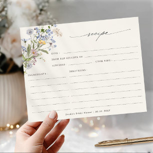 Colourful Spring Wildflower  Bridal Shower Recipe