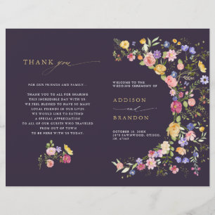 Colourful Spring Wildflower Meadow Garden Program