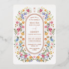 Colourful Spring Wildflower Meadow Garden Wedding