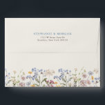 Colourful Spring Wildflower Meadow Garden Wedding  Envelope<br><div class="desc">Capture the beauty of nature on your special day with our exquisite wildflower watercolor wedding envelope. Elegant, unique, and blooming with love. Use the text fields to personalise your design with your own wording and details. If you want to change the font style, colour or text placement, simply click the...</div>