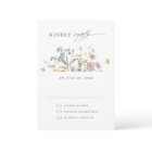 Colourful Spring Wildflower Meadow Garden Wedding