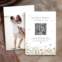 Colourful Spring Wildflower Meadow Garden Wedding 