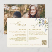Colourful Spring Wildflower Meadow Gold Wedding 