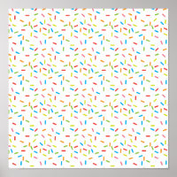 Colourful Sprinkles Pattern Digital Scrapbook Pape