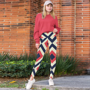 Colourful Square  Leggings