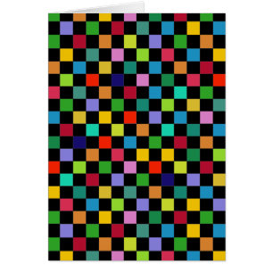 colourful square pattern