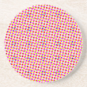 Colourful Squares Coaster