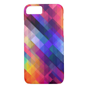 Colourful Squares Geometric Abstract Pattern Case-Mate iPhone Case