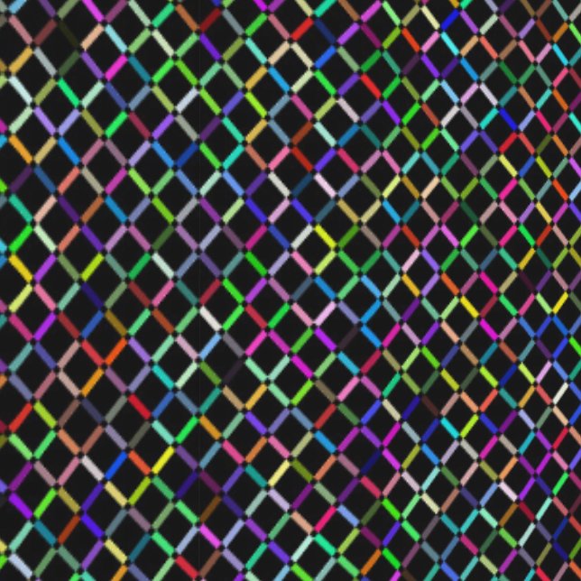 colourful squares geometric unique vibrant pattern wallpaper (Seam)