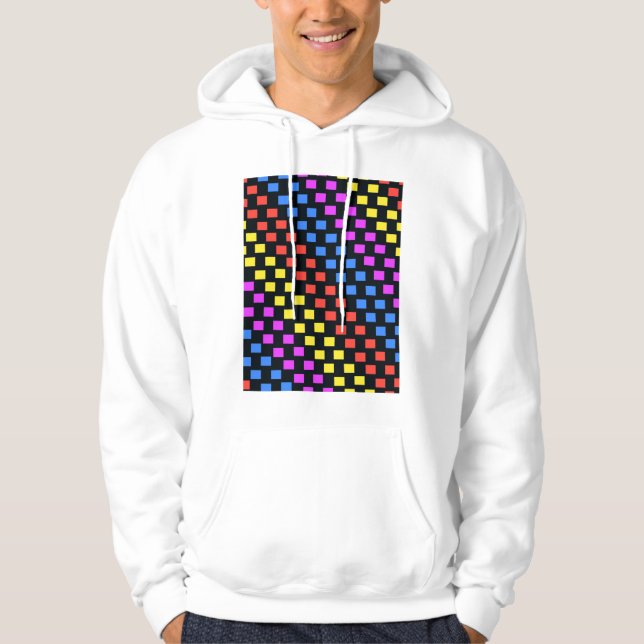 Colourful Squares Hoodie (Front)