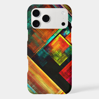 Colourful Squares Modern Abstract Art Pattern #04