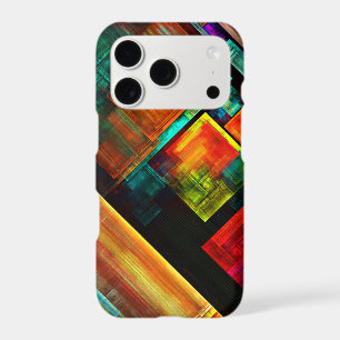 Colourful Squares Modern Abstract Art Pattern #04