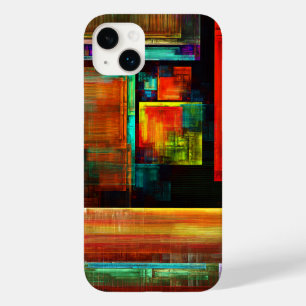 Colourful Squares Modern Abstract Art Pattern #04 Case-Mate iPhone 14 Plus Case