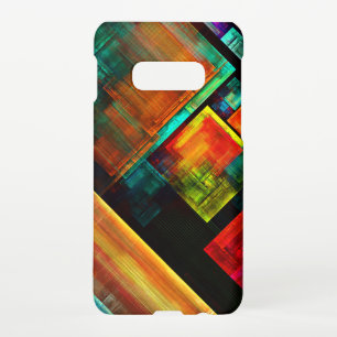 Colourful Squares Modern Abstract Art Pattern #04 Samsung Galaxy Case