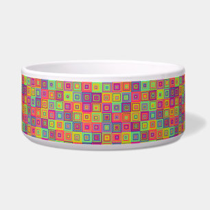 Colourful Squares Pattern