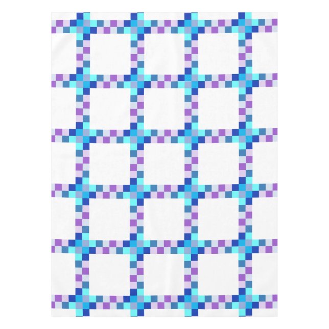 Colourful Squares Table Cloth (Front)